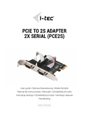 i-tec PCE2S Manual De Instrucciones