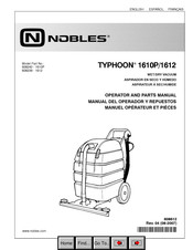 Nobles 608240 Manual Del Operador Y Repuestos