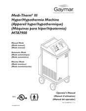 Gaymar Medi-Therm III Manual Del Operador