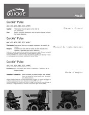 Sunrise Medical Quickie Pulse 6SC Manual De Instrucciones
