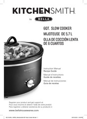 Bella KitchenSmith 12502 Manual De Instrucciones