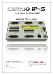 CS LAB CSMIO IP-S Manual De Usuario