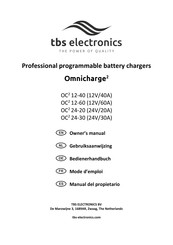 tbs electronics Omnicharge2 OC2 24-30 Manual Del Propietário