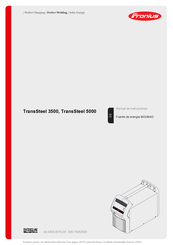 Fronius TransSteel 5000 Manual De Instrucciones