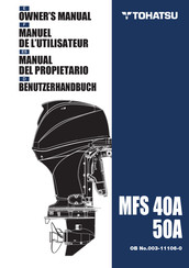 TOHATSU MFS 50A Manual Del Propietário