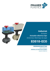 Praher Plastics EO510-ECO Manual De Instrucciones