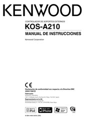 Kenwood KOS-A210 Manual De Instrucciones