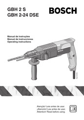 Bosch GBH 2 S Manual De Instrucciones