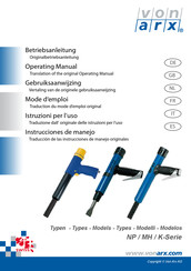 Von Arx MH Serie Instrucciones De Manejo