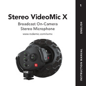 RODE Stereo VideoMic X Manual De Instrucciones