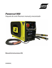 ESAB Powercut 900 Manual De Instrucciones