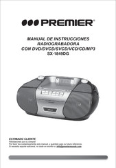 Premier SX-1849DG Manual De Instrucciones