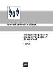 Stahl 8074/1 Manual De Instrucciones