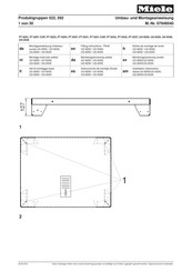 Miele UG 8250 Instrucciones De Montaje