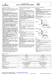 Emerson EXM Serie Instrucciones De Funcionamiento