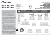 Pioneer SC-LX77-S Guia De Inicio Rapido