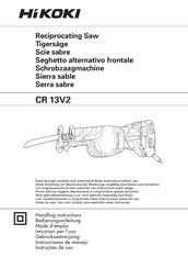 HIKOKI CR 13V2 Instrucciones De Manejo