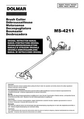 Dolmar MS-4211 Manual De Instrucciones