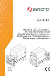 Sincro ET Serie Manual De Uso Y Mantenimiento