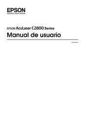 Epson Aculaser C2800 Serie Manual De Usuario