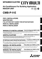 Mitsubishi Electric CITY MULTI CMB-P-V-E Serie Manual De Instalación