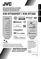 JVC KW-NT500HDT Manual De Instrucciones