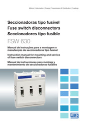 WEG FSW 630 Serie Manual De Instrucciones