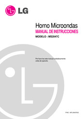 LG MS2047C Manual De Instrucciones