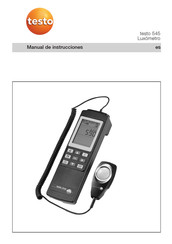 testo 545 Manual De Instrucciones