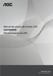 AOC E2070SWHN Manual Del Usuario