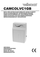 Velleman CAMCOLVC1GB Manual Del Usuario