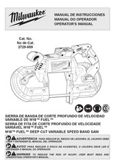 Milwaukee 2729-059 Manual De Instrucciones