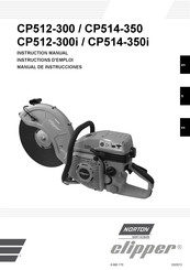 Norton Clipper CP512-300 Manual De Instrucciones