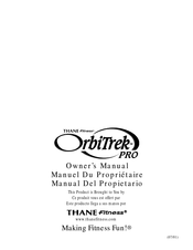 Thane Fitness OrbiTrek PRO Manual Del Propietário