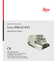 Leica RM2125 RTS Manual De Instrucciones