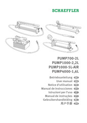 Schaeffler PUMP4000-1,6L Manual De Instrucciones