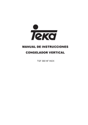 Teka TGF 390 NF INOX Manual De Instrucciones