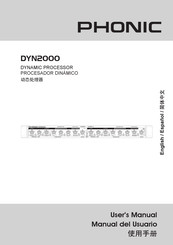 Phonic DYN2000 Manual Del Usuario