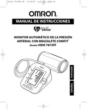 Omron INTELLISENSE HEM-781INT Manual De Instrucciones