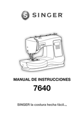 Singer 7640 Manual De Instrucciones