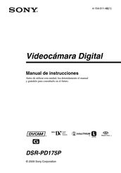 Sony DSR-PD175P Manual De Instrucciones