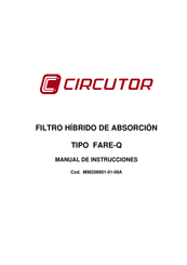 Circutor FARE5-Q6-262,5-400 Manual De Instrucciones