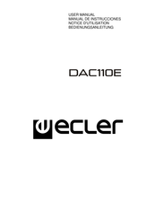 Ecler DAC110E Manual De Instrucciones