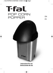 T-Fal POP CORN PAPPER Instrucciones De Uso