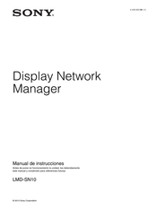 Sony LMD-SN10 Manual De Instrucciones