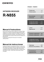 Onkyo R-N855 Manual De Instrucciones