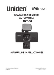 Uniden iWitness DC360 Manual De Instrucciones