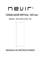 Nevir NVR-4445 Manual De Instrucciones