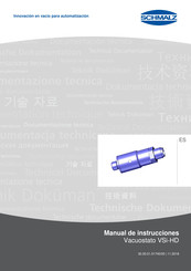 schmalz Vacuostato VSi-HD Manual De Instrucciones