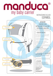 manduca my baby carrier Instrucciones De Uso